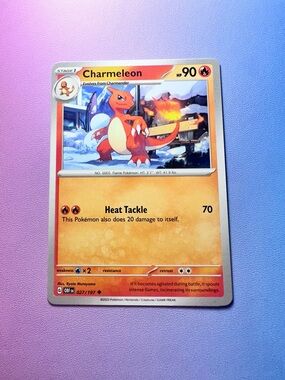 charmeleon - 027/197 (uncommon) — pokemon: obsidian flames